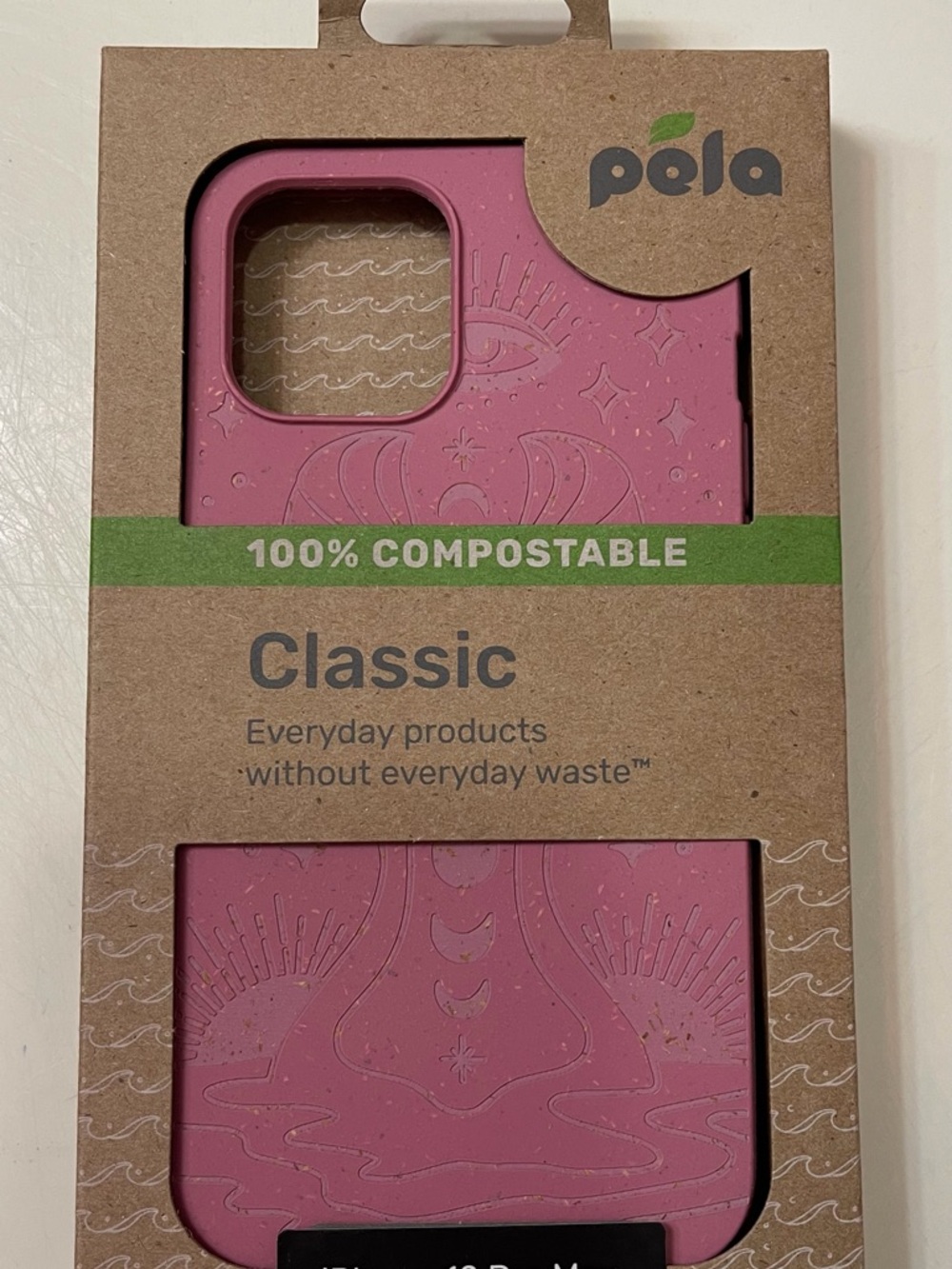 Pela Classic Compostable Phone Case in Mauve Pink